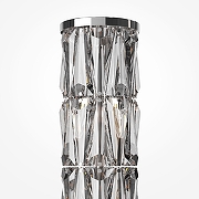 Торшер Maytoni Puntes MOD043FL-08CH цвет плафона/подвески Прозрачный, цвет арматуры Хром-5