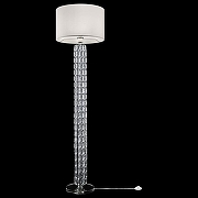 Торшер Maytoni Talento DIA008FL-01CH цвет плафона/подвески Белый, цвет арматуры Хром, Прозрачный-1