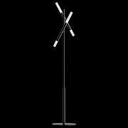 Торшер Maytoni Vigo MOD070FL-02B цвет плафона/подвески Белый, Черный, цвет арматуры Черный-1