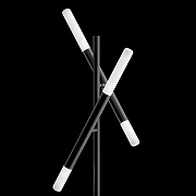 Торшер Maytoni Vigo MOD070FL-02B цвет плафона/подвески Белый, Черный, цвет арматуры Черный-3