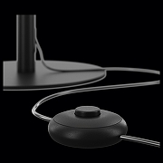 Торшер Maytoni Ray Z012FL-L18B3K цвет плафона/подвески Белый, цвет арматуры Черный-3