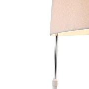 Торшер Maytoni Modern Bergamo MOD613FL-01W цвет плафона/подвески Белый, цвет арматуры Хром-8