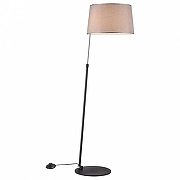 Торшер Maytoni Bergamo MOD613FL-01B цвет плафона/подвески Светло-серый, цвет арматуры Хром, Черный-2