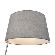 Торшер Maytoni Bergamo MOD613FL-01B цвет плафона/подвески Светло-серый, цвет арматуры Хром, Черный-5