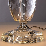 Настольная лампа Artelamp Azalia A4019LT-1CC цвет плафона/подвески Белый, цвет арматуры Прозрачный, Хром-2