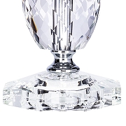 Настольная лампа Artelamp Azalia A4019LT-1CC цвет плафона/подвески Белый, цвет арматуры Прозрачный, Хром-3