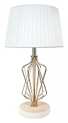 Настольная лампа Artelamp Fire A4035LT-1GO цвет плафона/подвески Белый, цвет арматуры Золото