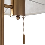 Настольная лампа Artelamp Proxima A4031LT-1PB цвет плафона/подвески Белый, цвет арматуры Медь-2