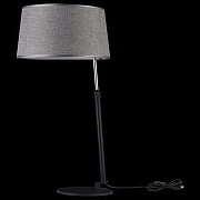 Настольная лампа Maytoni Bergamo MOD613TL-01B цвет плафона/подвески Светло-серый, цвет арматуры Хром, Черный-3