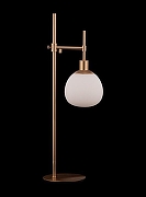 Настольная лампа Maytoni Erich MOD221-TL-01-G цвет плафона/подвески Белый, цвет арматуры Золото-1