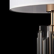 Настольная лампа Maytoni Muse MOD304TL-01G цвет плафона/подвески Белый, цвет арматуры Золото, Прозрачный-2