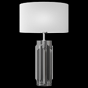 Настольная лампа Maytoni Modern Muse MOD304TL-01GR цвет плафона/подвески Белый, цвет арматуры Серый, Хром, Прозрачный-1