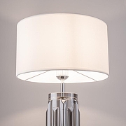 Настольная лампа Maytoni Modern Muse MOD304TL-01GR цвет плафона/подвески Белый, цвет арматуры Серый, Хром, Прозрачный-3