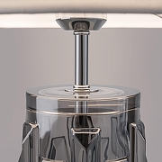Настольная лампа Maytoni Modern Muse MOD304TL-01GR цвет плафона/подвески Белый, цвет арматуры Серый, Хром, Прозрачный-7