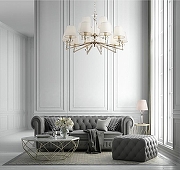 Настольная лампа Maytoni Beira MOD064TL-01N цвет плафона/подвески Белый, цвет арматуры Прозрачный, Никель-4