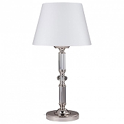 Настольная лампа Maytoni Riverside MOD018TL-01CH цвет плафона/подвески Белый, цвет арматуры Прозрачный, Хром-2