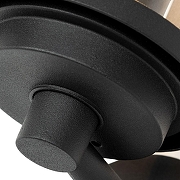 Настенный светильник Artelamp Toronto A1036AL-1BK цвет плафона/подвески Прозрачный, цвет арматуры Черный-2