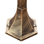 Фонарь Artelamp Atlanta A1046PA-1BN цвет плафона/подвески Прозрачный, цвет арматуры Бронза-4