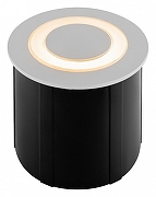 Встраиваемый светильник Maytoni L1mo O037-L3W3K цвет плафона/подвески Белый, цвет арматуры Черный