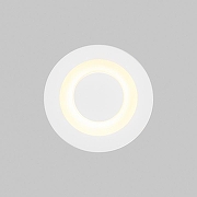 Встраиваемый светильник Maytoni L1mo O037-L3W3K цвет плафона/подвески Белый, цвет арматуры Черный-2