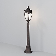 Ландшафтный светильник Maytoni Fleur O414FL-01BZ1 цвет плафона/подвески Прозрачный, цвет арматуры Бронза-1