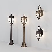 Ландшафтный светильник Maytoni Fleur O414FL-01BZ1 цвет плафона/подвески Прозрачный, цвет арматуры Бронза-2