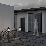 Ландшафтный светильник Maytoni Fleur O414FL-01BZ1 цвет плафона/подвески Прозрачный, цвет арматуры Бронза-6