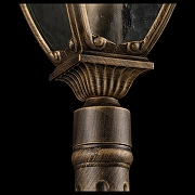 Ландшафтный светильник Maytoni Fleur O414FL-01GB1 цвет плафона/подвески Прозрачный, цвет арматуры Черный, Золото-5