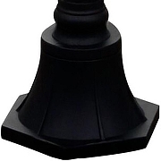 Садово-парковый светильник Maytoni Abbey Road O003FL-03B цвет плафона/подвески Прозрачный, цвет арматуры Черный-7