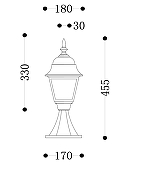 Ландшафтный светильник Maytoni Abbey Road O004FL-01B Черный-5