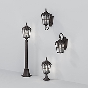 Ландшафтный светильник Maytoni Alb1on O413FL-01BZ цвет плафона/подвески Бронза, Прозрачный, цвет арматуры Бронза-3