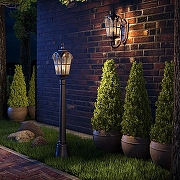 Ландшафтный светильник Maytoni Alb1on O413FL-01BZ цвет плафона/подвески Бронза, Прозрачный, цвет арматуры Бронза-7