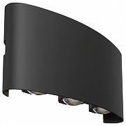 Архитектурная подсветка Maytoni Strato O417WL-L6B3K цвет плафона/подвески Черный, цвет арматуры Черный