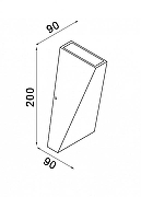 Архитектурная подсветка Maytoni T1mes Square O580WL-L6W цвет плафона/подвески Белый, цвет арматуры Белый-10
