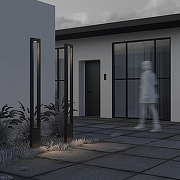 Фонарь Maytoni Bonn O425FL-L25GF цвет плафона/подвески Графит, цвет арматуры Графит-9