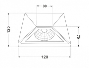 Настенный светильник Maytoni Beekman O577WL-L5B цвет плафона/подвески Черный, цвет арматуры Черный-13