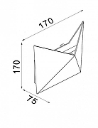 Настенный светильник Maytoni Beekman O802WL-L7B цвет плафона/подвески Черный, цвет арматуры Черный-8