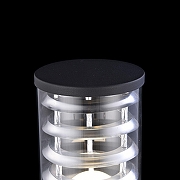 Ландшафтный светильник Maytoni Bronx O576FL-01B цвет плафона/подвески Прозрачный, цвет арматуры Черный-11