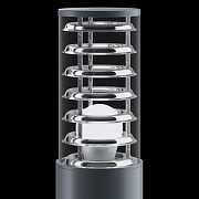 Ландшафтный светильник Maytoni Bronx O576FL-01GR1 цвет плафона/подвески Прозрачный, цвет арматуры Графит-3