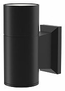 Настенный светильник Maytoni Bowery O574WL-01B цвет плафона/подвески Черный, цвет арматуры Черный