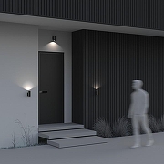 Настенный светильник Maytoni Bowery O574WL-01B цвет плафона/подвески Черный, цвет арматуры Черный-9