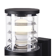 Настенный светильник Maytoni Bronx O576WL-02B цвет плафона/подвески Прозрачный, цвет арматуры Черный-7