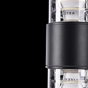 Настенный светильник Maytoni Bronx O576WL-02B цвет плафона/подвески Прозрачный, цвет арматуры Черный-8