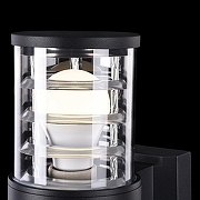 Настенный светильник Maytoni Bronx O576WL-02B цвет плафона/подвески Прозрачный, цвет арматуры Черный-9