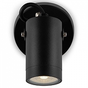 Настенный светильник Maytoni Scope O025WL-01B цвет плафона/подвески Черный, цвет арматуры Черный