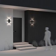 Настенный светильник Maytoni Unter den L1nden O578WL-02B цвет плафона/подвески Прозрачный, Хром, цвет арматуры Черный-11