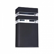 Настенный светильник Maytoni Unter den L1nden O578WL-01B цвет плафона/подвески Прозрачный, Хром, цвет арматуры Черный-1