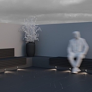 Встраиваемый светильник Maytoni Via Urbana O022-L3GR цвет плафона/подвески Серый, цвет арматуры Серый-6