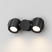 Настенный светильник Maytoni Wall Street O010WL-02B цвет плафона/подвески Черный, цвет арматуры Черный-3