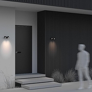 Настенный светильник Maytoni Wall Street O010WL-02B цвет плафона/подвески Черный, цвет арматуры Черный-7